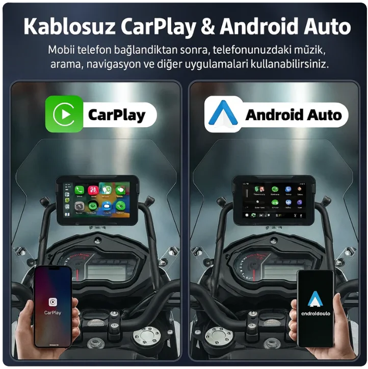 Moto CarPlay Ekran